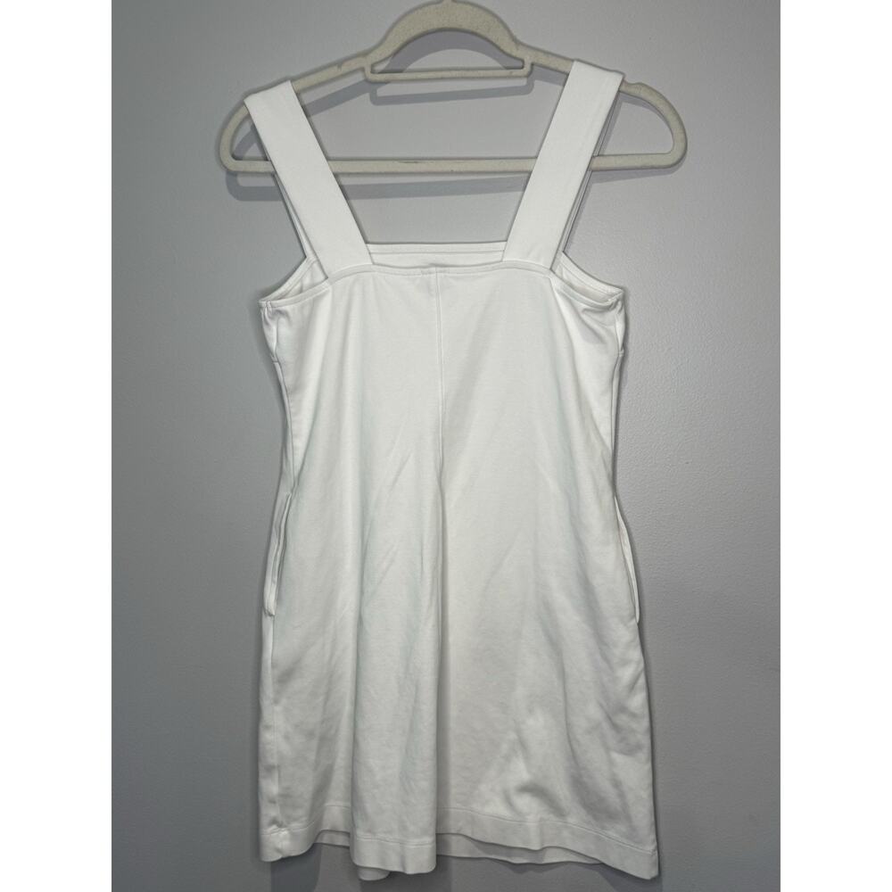 Old Navy Dress Womens XS White Sheath Mini Square Neck Pockets Jersey Casual - Picture 9 of 10